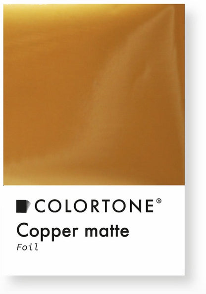 Colortone Kupfer Mattfolie