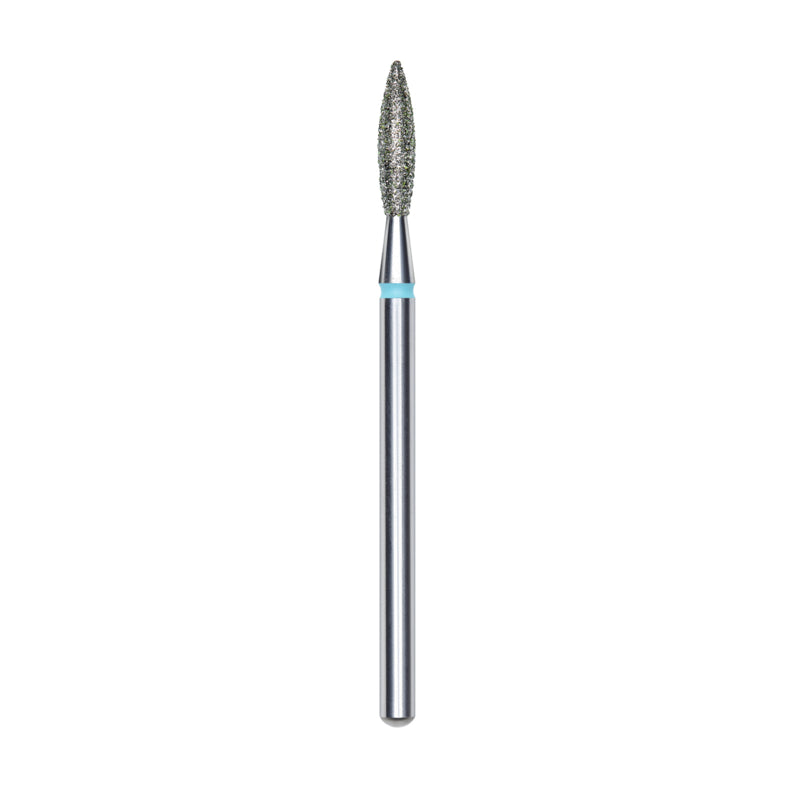 Staleks Diamantfräser Flamme Blau 2,3mm (Maniküre Pediküre) (FA10B023/10K)