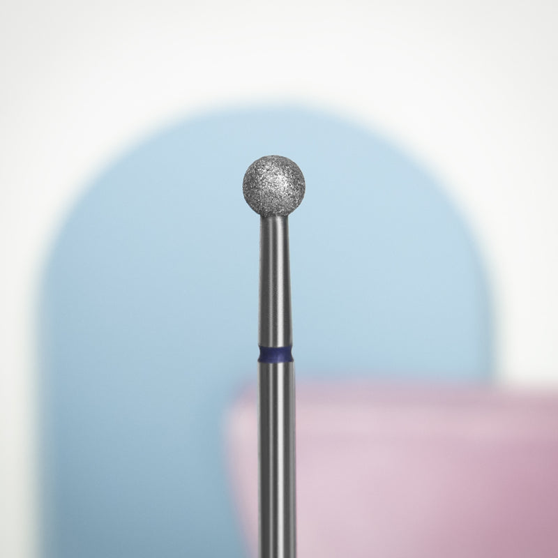 Staleks Diamantfräser Kugel Blau 4.0mm (Maniküre Pediküre) (FA01B040K)