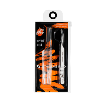 Staleks Pro Wimpernpinzette Expert 41 Typ 8 Mini L-Form 70 (TE-41/8)