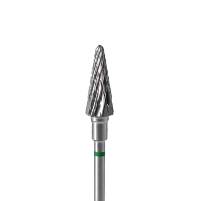 Staleks Hartmetall-Nagelfräser Spitzer Konus Grün 6.0mm (FT71G060/14)